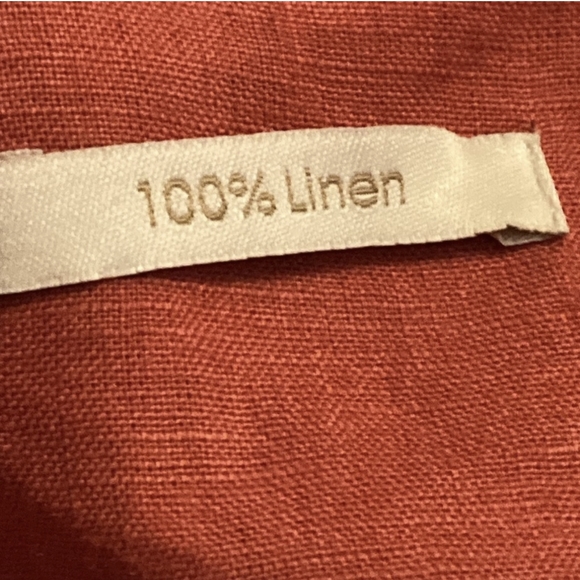 100% Linen Wrap Pocket Jacket - Picture 6 of 9